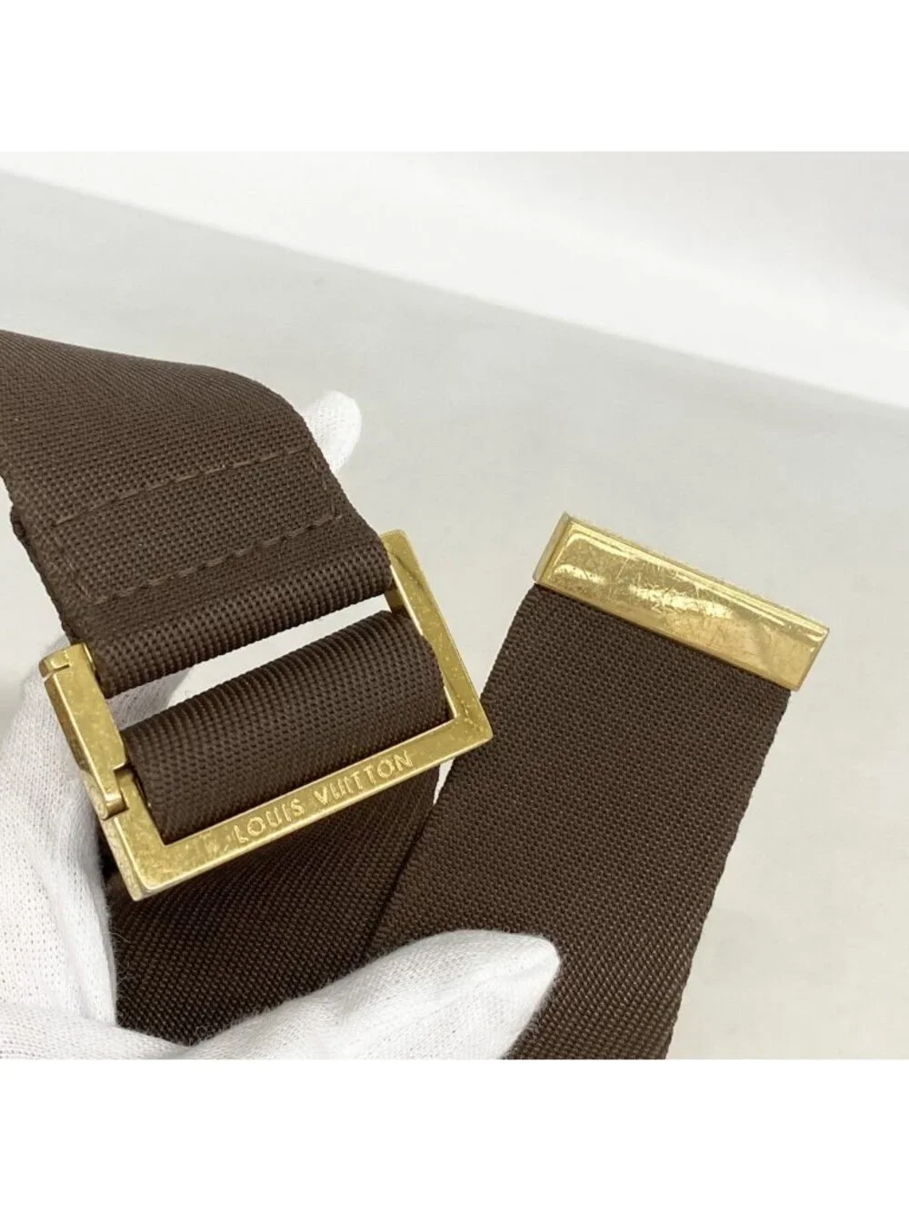 Louis Vuitton Belt Bag Damier Geronimos Ebene